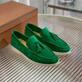 Shoes Woman Flats Loafers With Fur Slip-on Casual Female Sneakers Round Toe Dress Big Size Driving Slip On Summer PU Sewing Lace